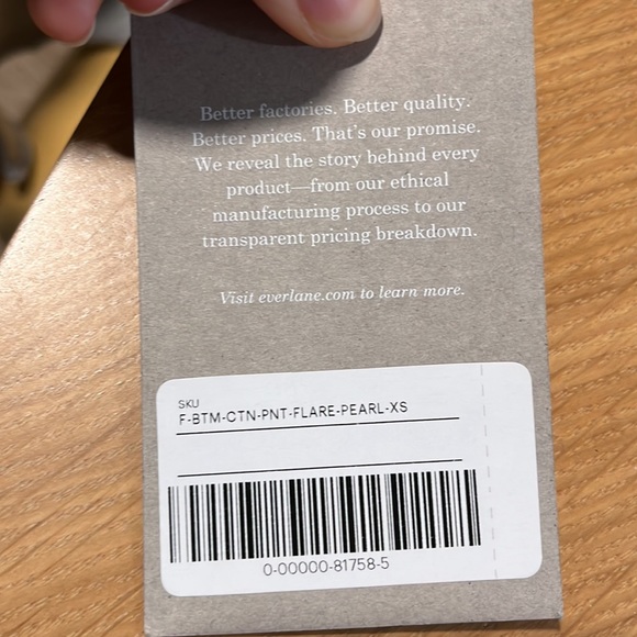 Everlane Rib Knit Pant - Picture 6 of 6